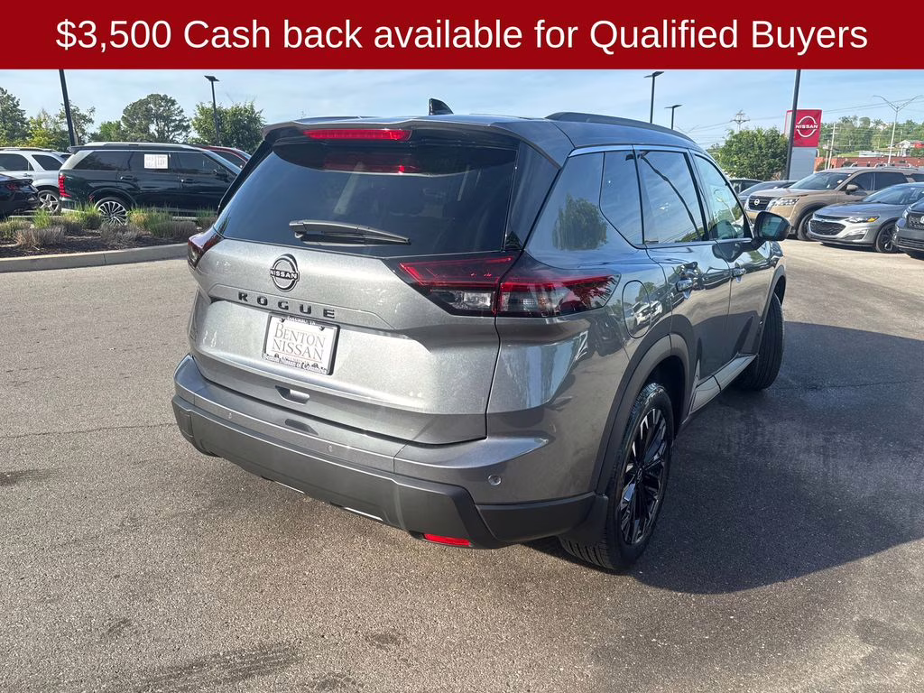 2026 Gun Metallic Nissan Rogue Dark Armor FWD SUV