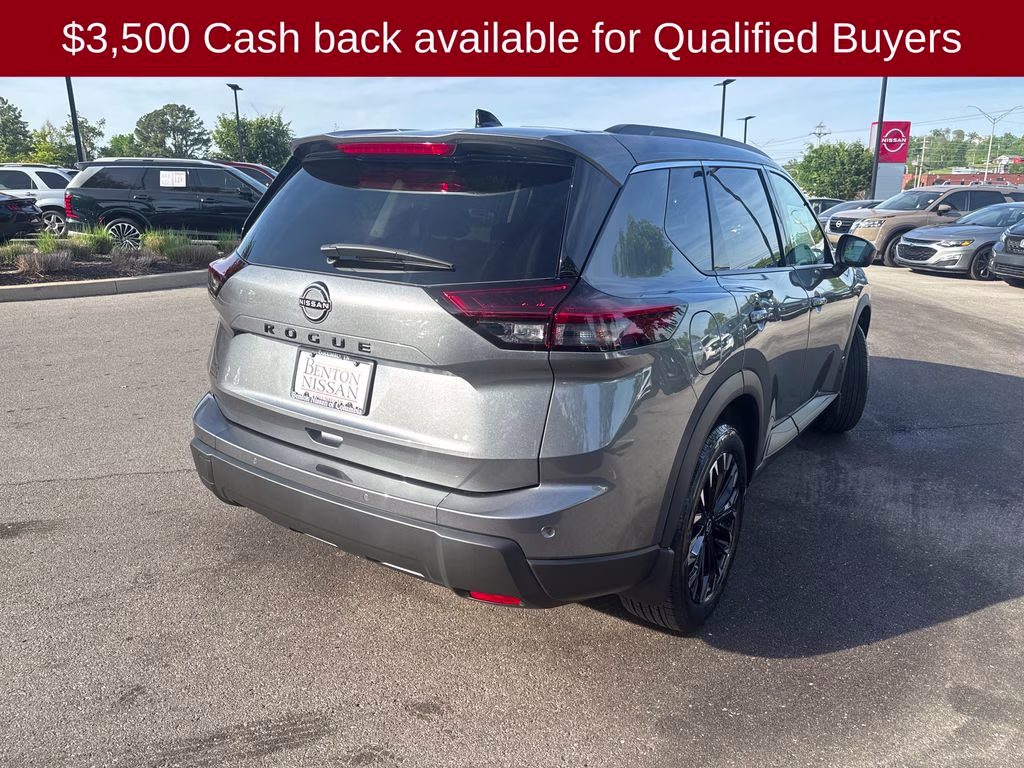 2026 Gun Metallic Nissan Rogue Dark Armor FWD SUV