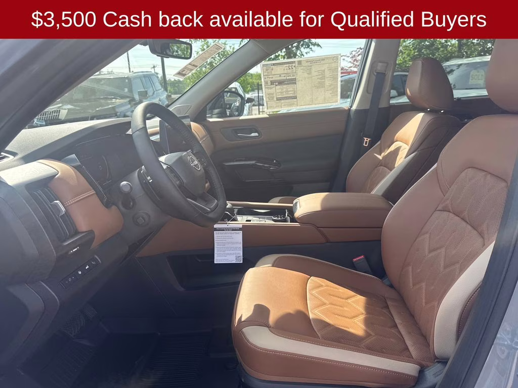 2026 Boulder Gray Pearl Nissan Pathfinder Platinum 4X4 SUV