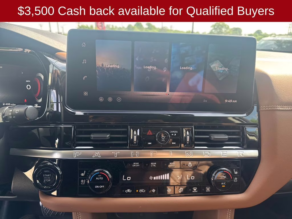 2026 Boulder Gray Pearl Nissan Pathfinder Platinum 4X4 SUV