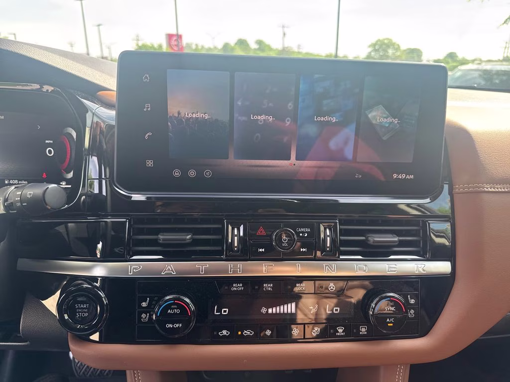 2026 Boulder Gray Pearl Nissan Pathfinder Platinum 4X4 SUV