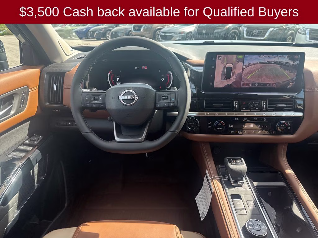2026 Boulder Gray Pearl Nissan Pathfinder Platinum 4X4 SUV