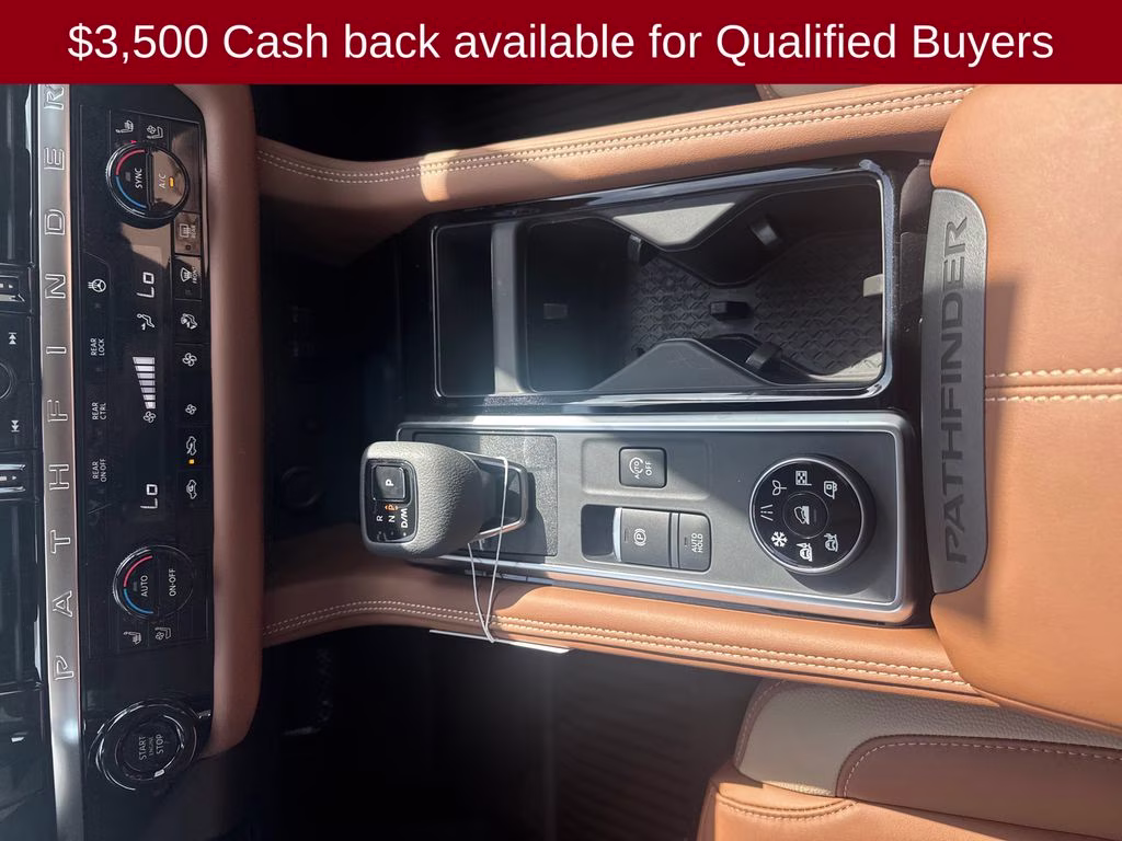 2026 Boulder Gray Pearl Nissan Pathfinder Platinum 4X4 SUV