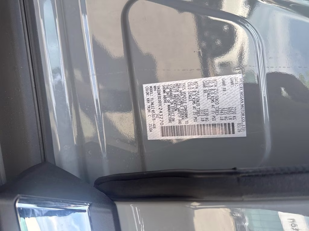 2026 Boulder Gray Pearl Nissan Pathfinder Platinum 4X4 SUV
