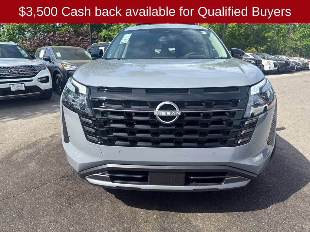 2026 Boulder Gray Pearl Nissan Pathfinder Platinum 4X4 SUV