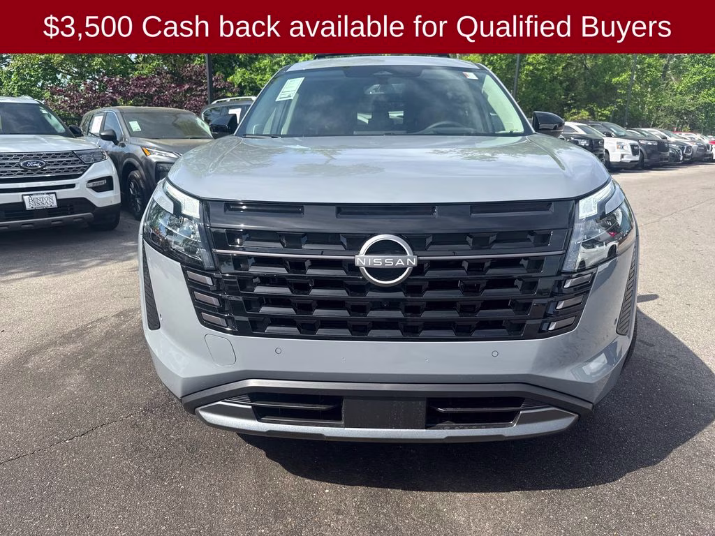 2026 Boulder Gray Pearl Nissan Pathfinder Platinum 4X4 SUV