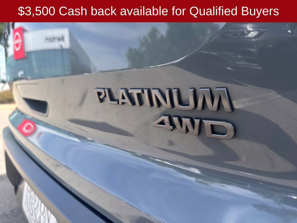 2026 Boulder Gray Pearl Nissan Pathfinder Platinum 4X4 SUV