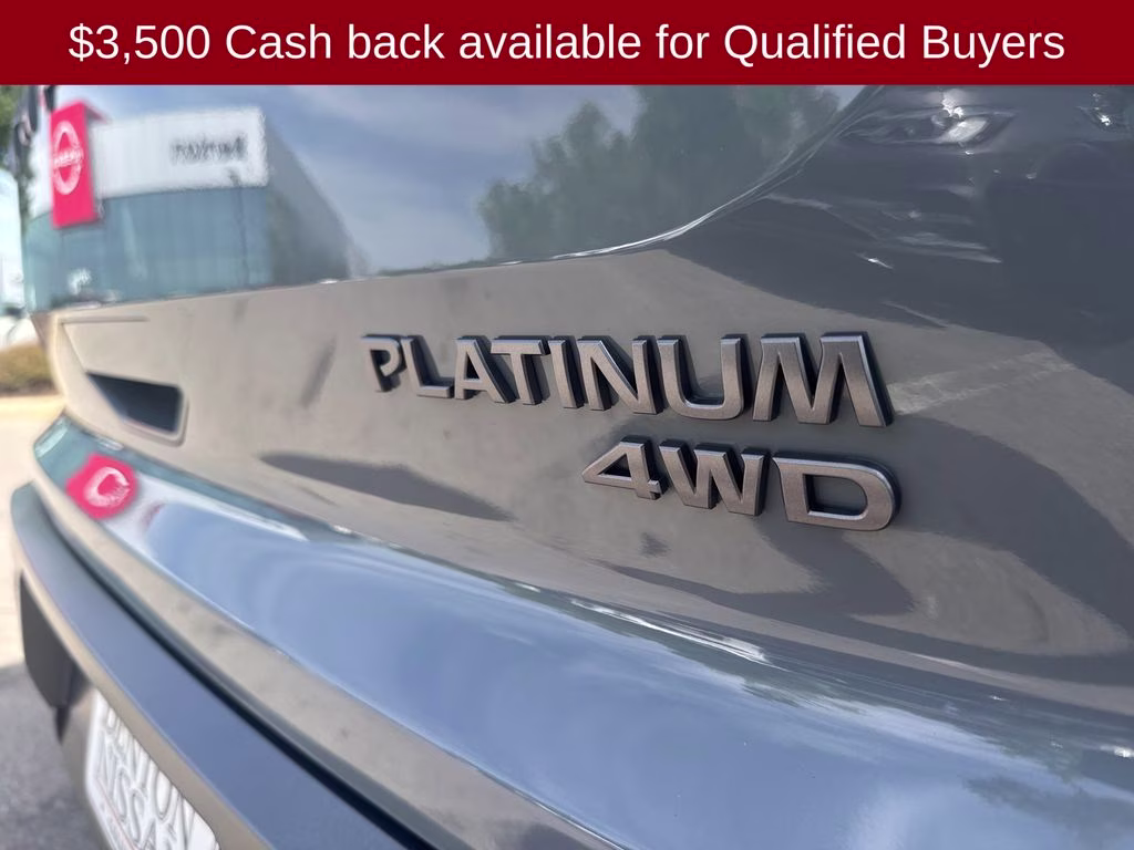 2026 Boulder Gray Pearl Nissan Pathfinder Platinum 4X4 SUV