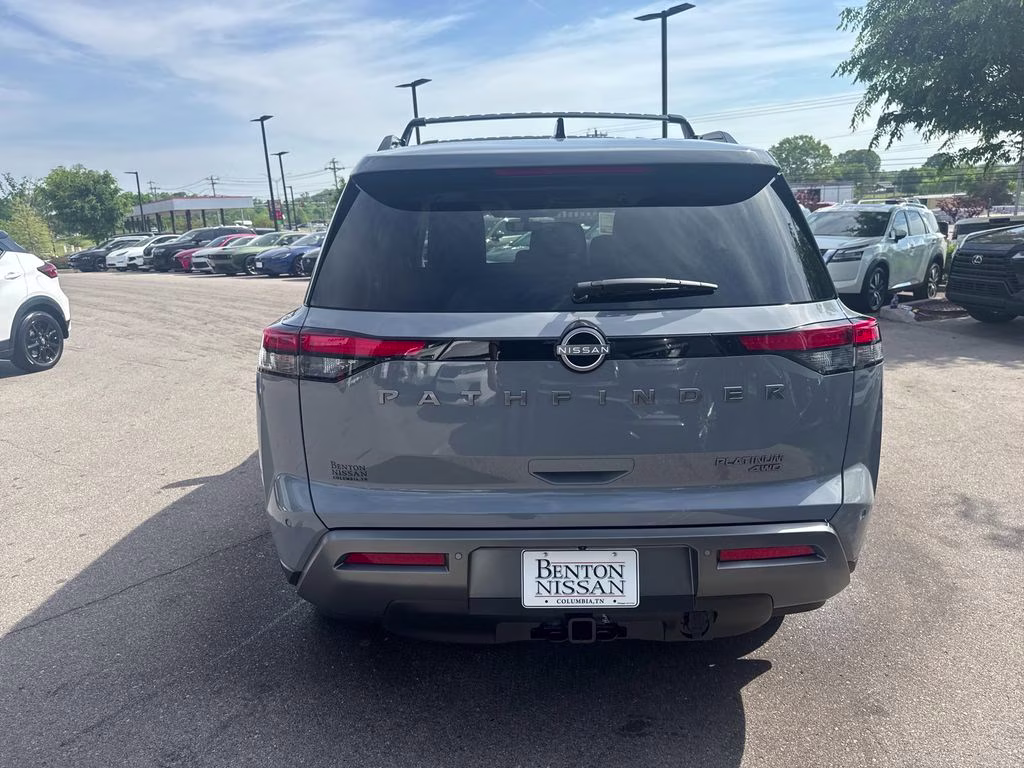 2026 Boulder Gray Pearl Nissan Pathfinder Platinum 4X4 SUV