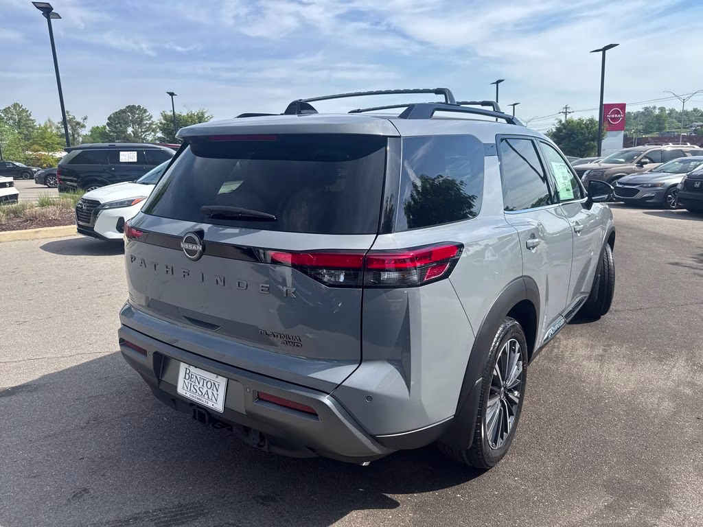 2026 Boulder Gray Pearl Nissan Pathfinder Platinum 4X4 SUV
