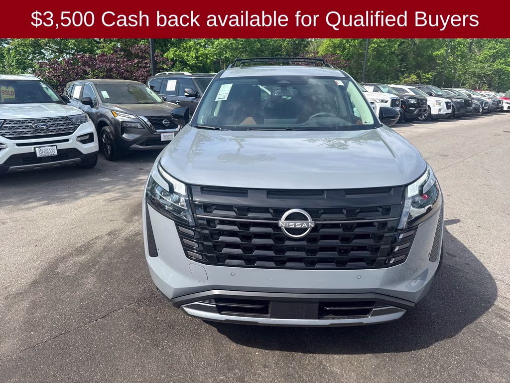2026 Boulder Gray Pearl Nissan Pathfinder Platinum 4X4 SUV