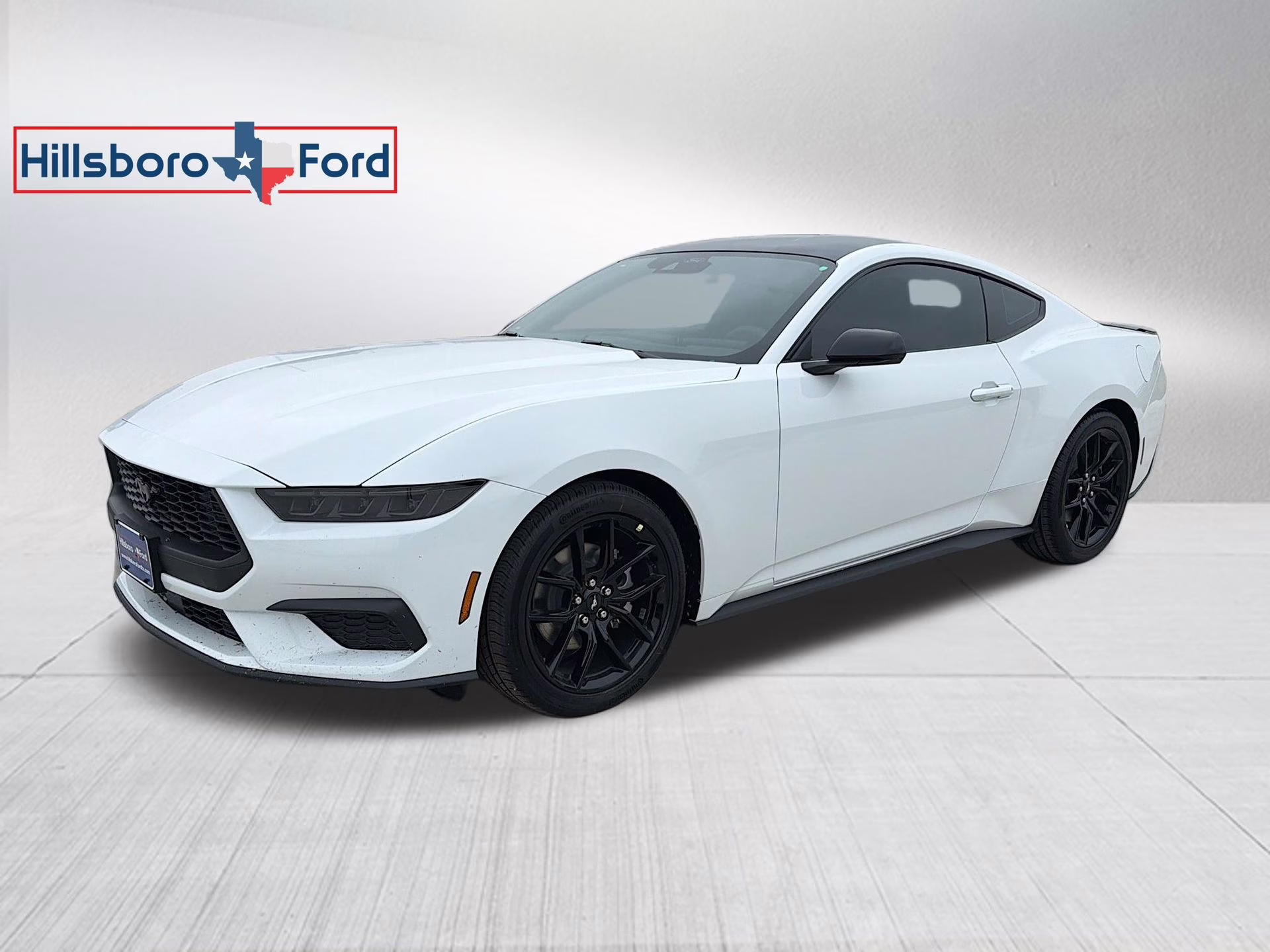 2026 Oxford White Ford Mustang EcoBoost RWD Coupe
