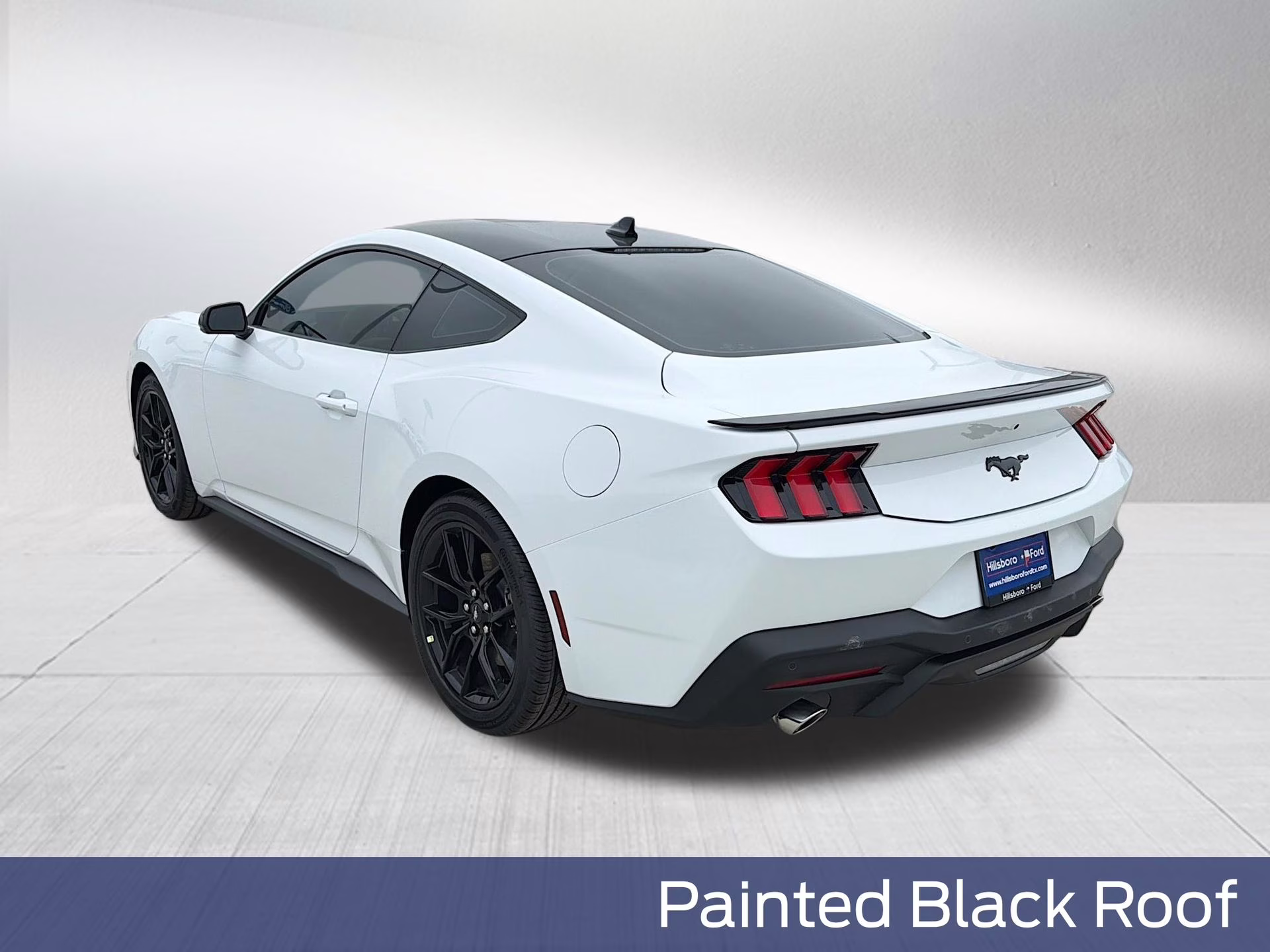 2026 Oxford White Ford Mustang EcoBoost RWD Coupe