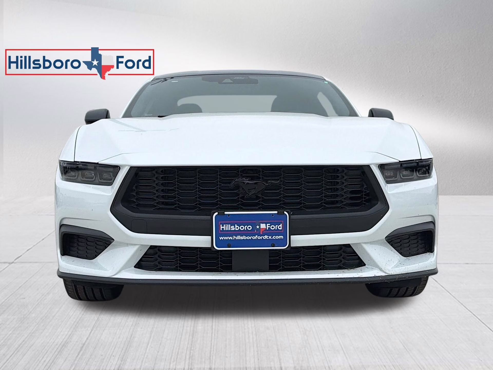 2026 Oxford White Ford Mustang EcoBoost RWD Coupe