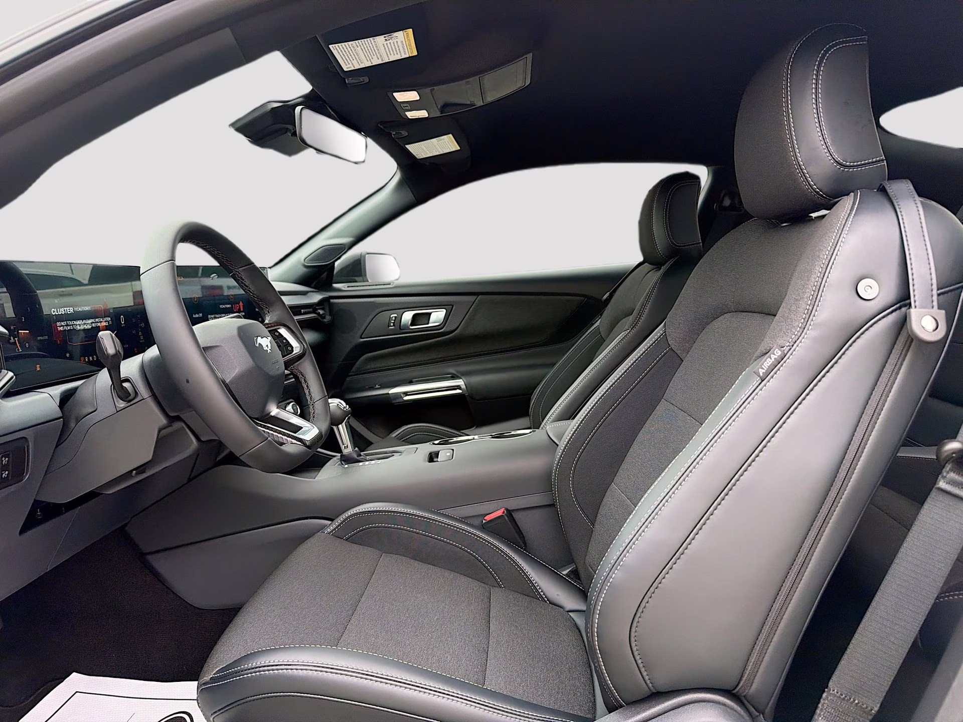 2026 Oxford White Ford Mustang EcoBoost RWD Coupe