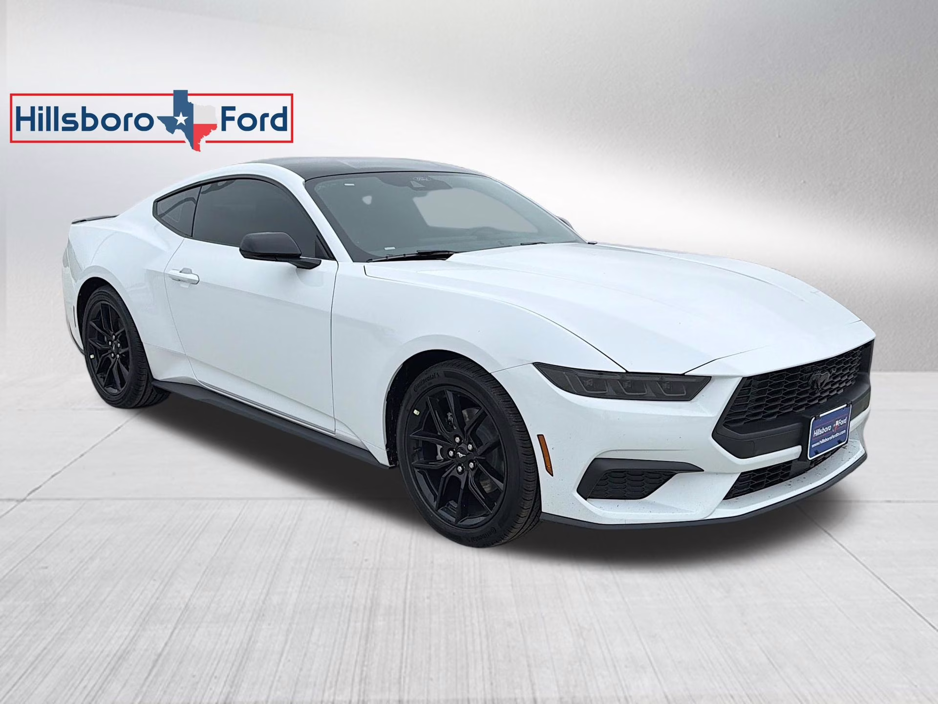 2026 Oxford White Ford Mustang EcoBoost RWD Coupe