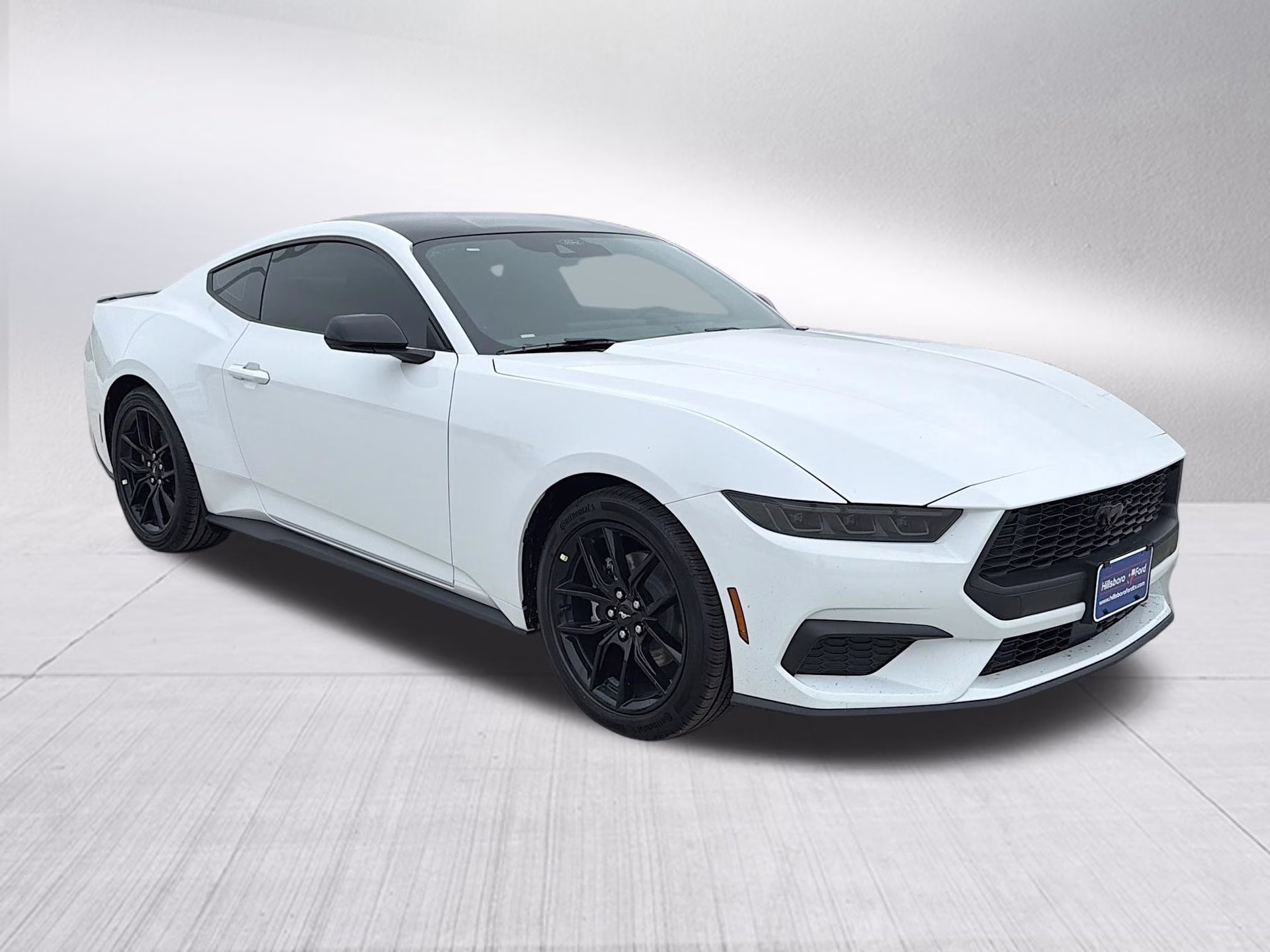 2026 Oxford White Ford Mustang EcoBoost RWD Coupe