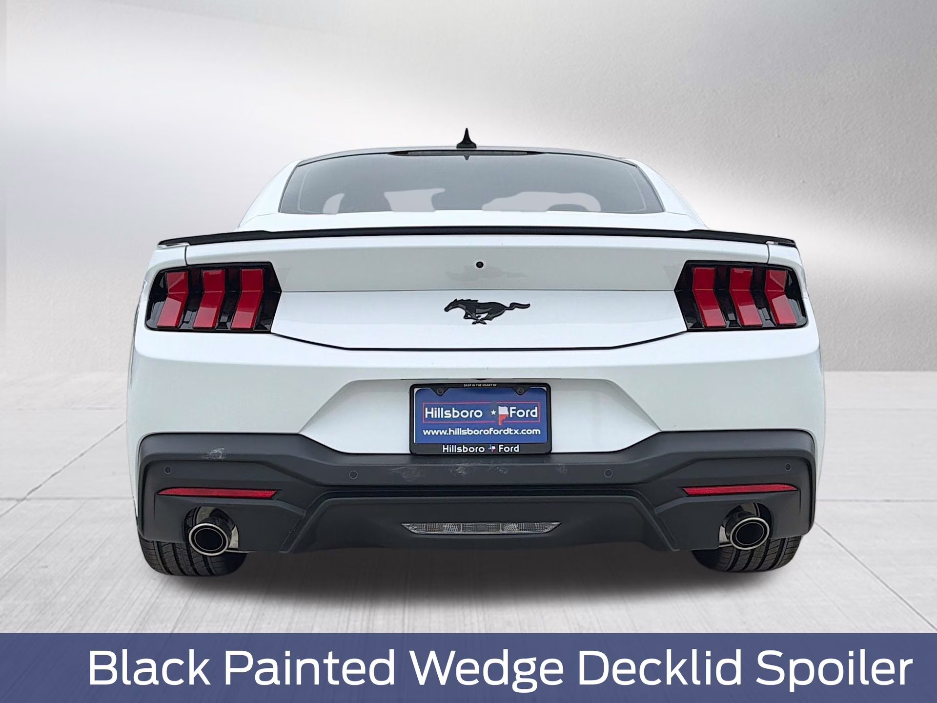 2026 Oxford White Ford Mustang EcoBoost RWD Coupe