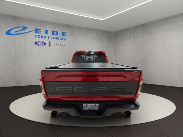 2022 Rapid Red Metallic Tinted Clearcoat Ford F-150 Raptor 37 Package 4X4 Truck