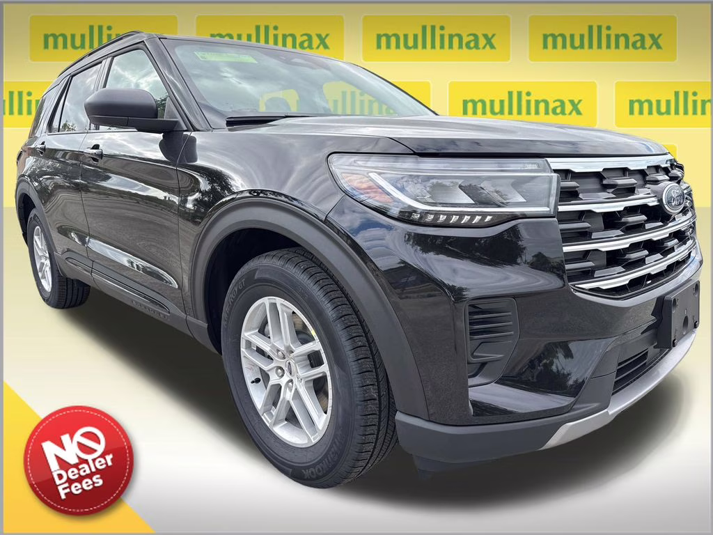 2026 Agate Black Metallic Ford Explorer Active RWD SUV