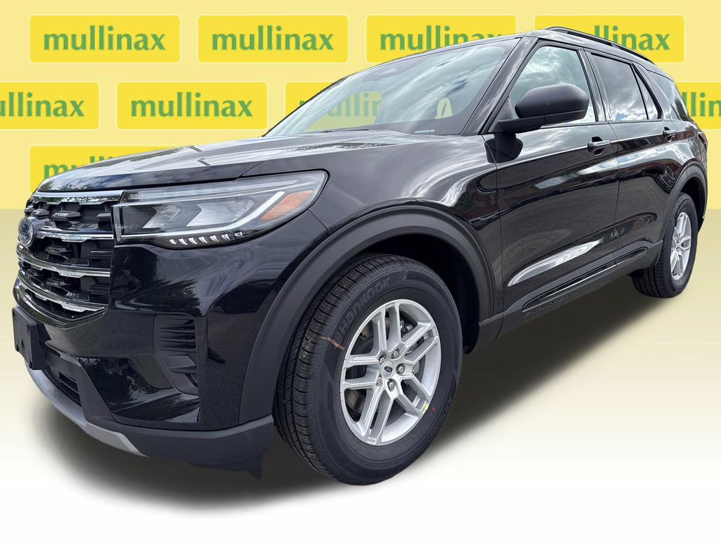 2026 Agate Black Metallic Ford Explorer Active RWD SUV