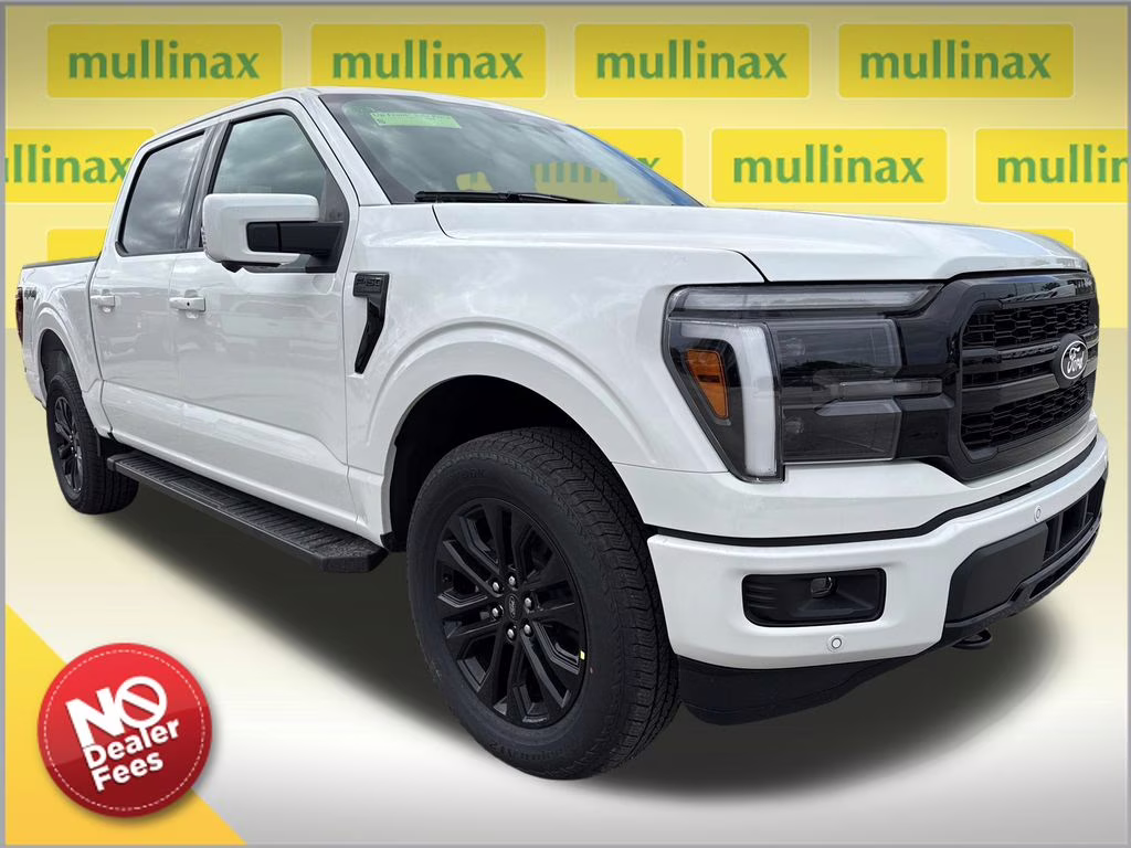 2026 Star White Metallic Tri-Coat Ford F-150 Lariat 4X4 Truck