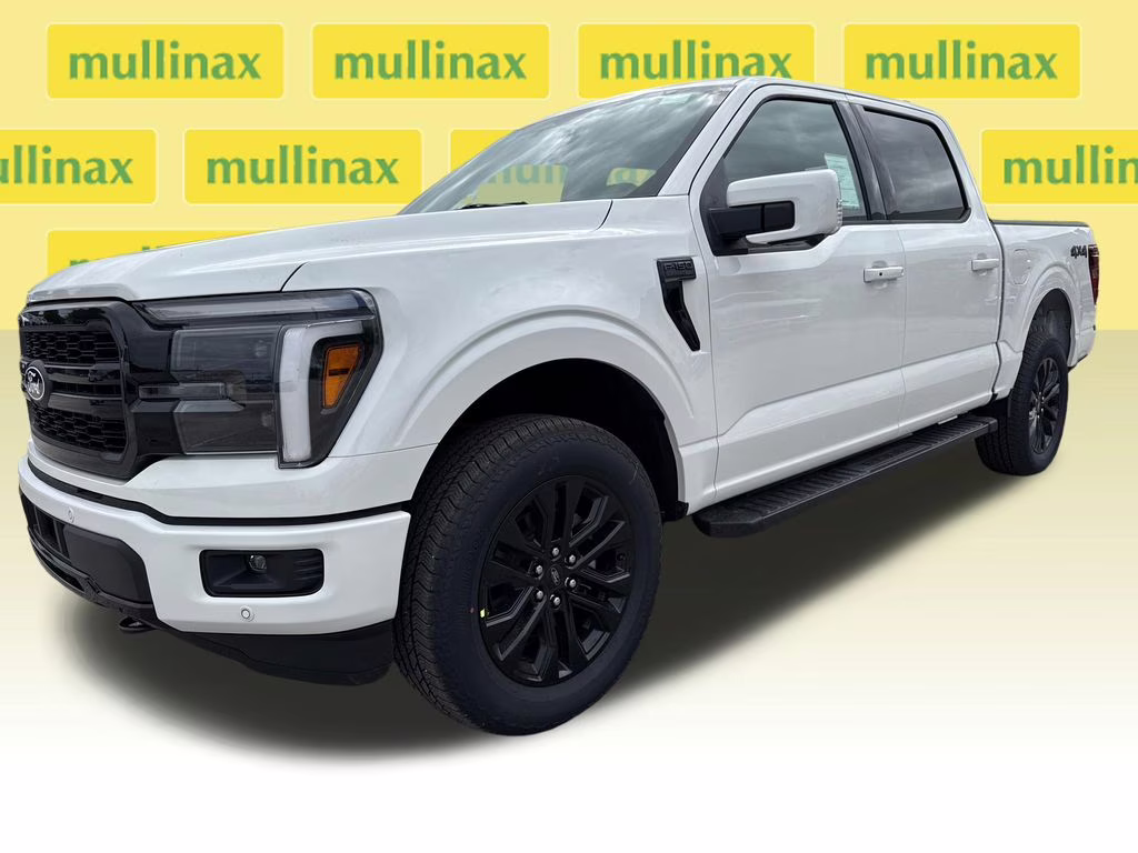 2026 Star White Metallic Tri-Coat Ford F-150 Lariat 4X4 Truck