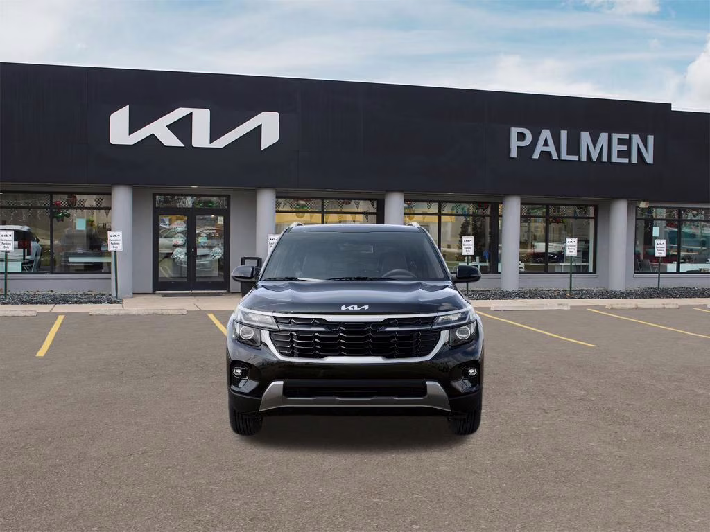 2026 Fusion Black Kia Seltos S AWD SUV