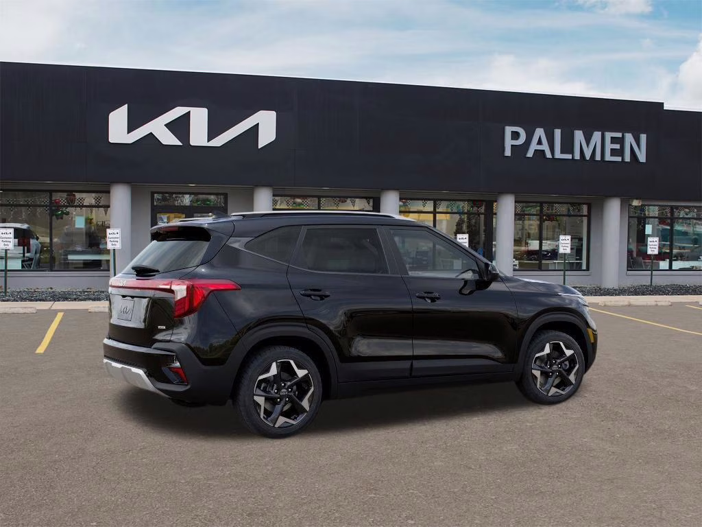 2026 Fusion Black Kia Seltos S AWD SUV