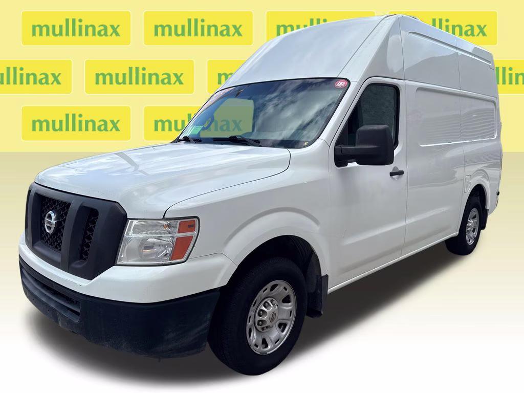 2014 Glacier White Nissan NV2500 HD SV RWD Van