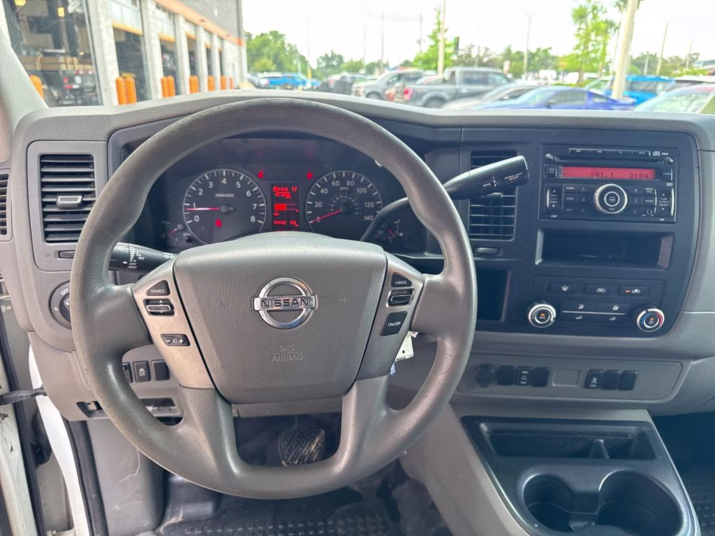 2014 Glacier White Nissan NV2500 HD SV RWD Van