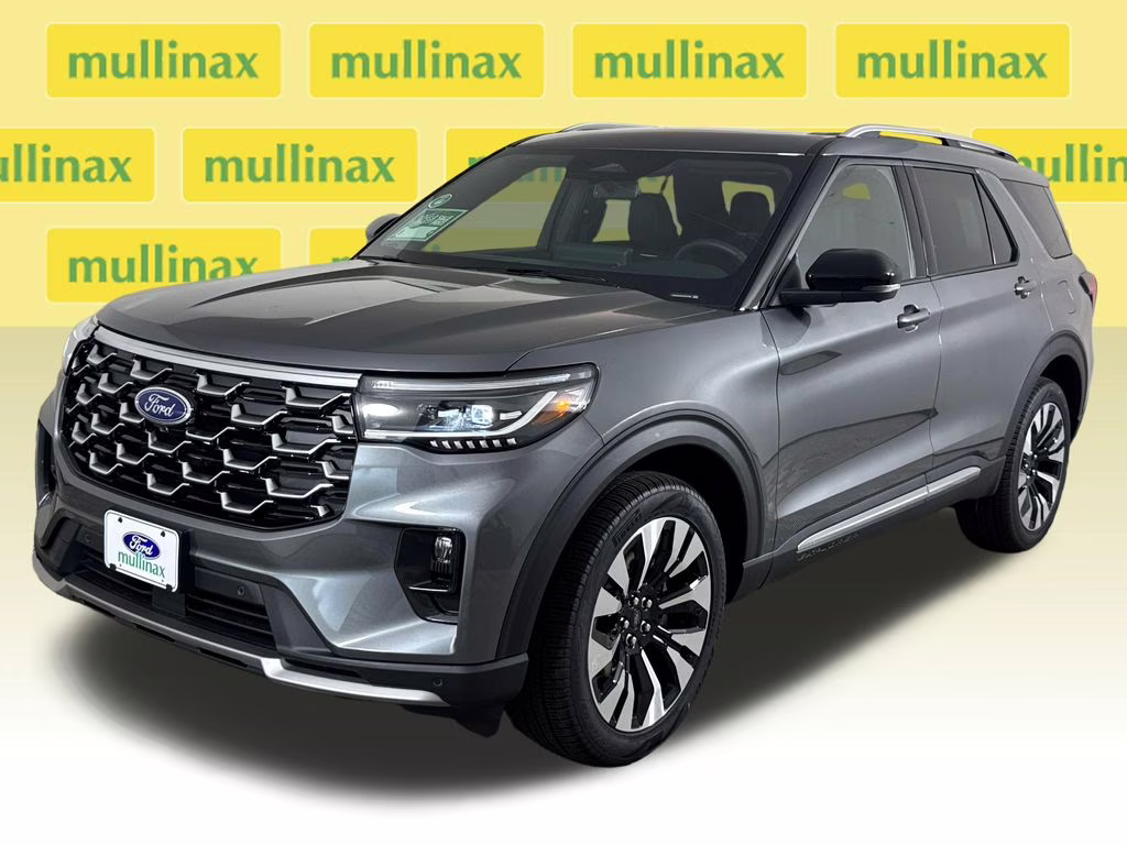 2026 Carbonized Gray Metallic Ford Explorer Platinum 4X4 SUV