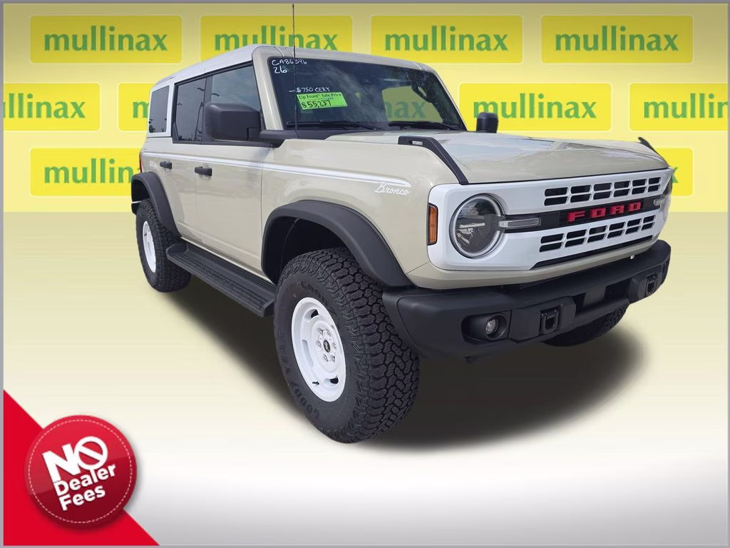 2026 Desert Sand Ford Bronco Heritage Edition 4X4 SUV