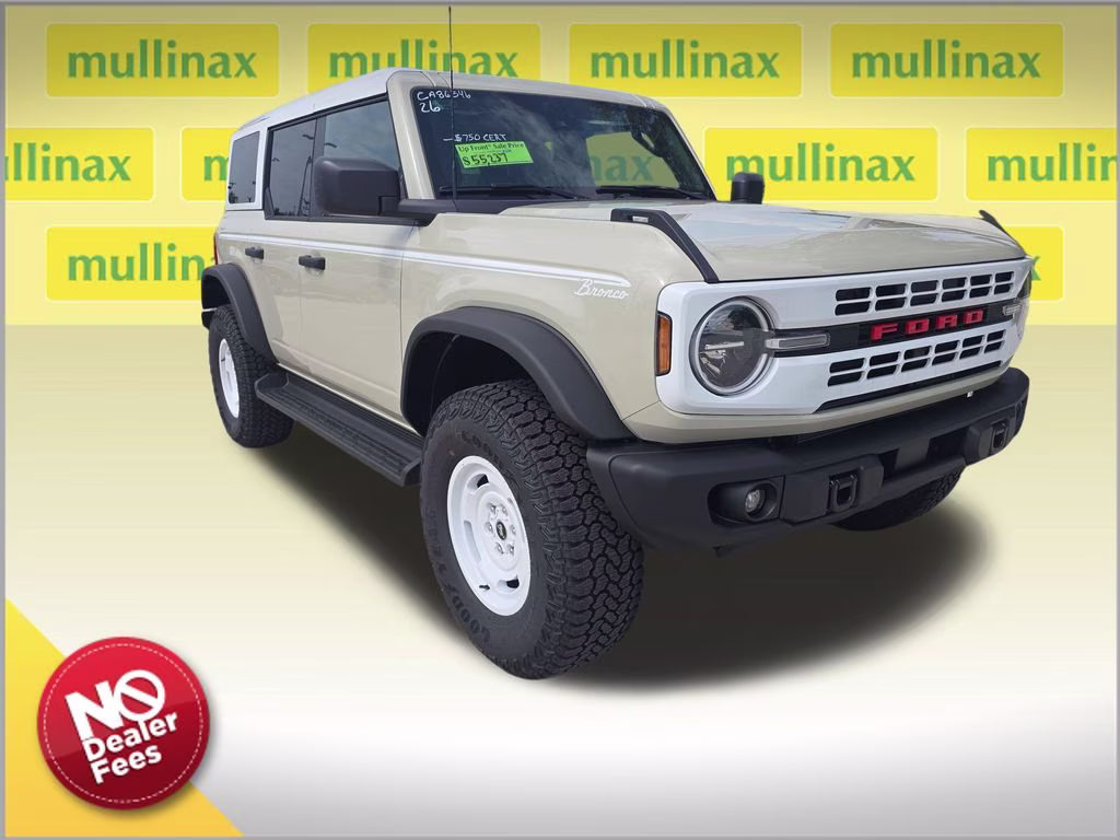 2026 Desert Sand Ford Bronco Heritage Edition 4X4 SUV