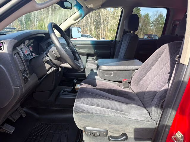 2004 Flame Red Dodge Ram 2500 SLT 4X4 Truck