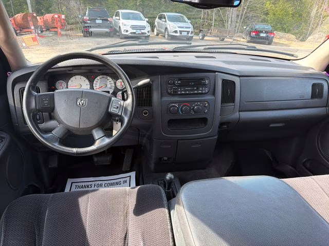 2004 Flame Red Dodge Ram 2500 SLT 4X4 Truck
