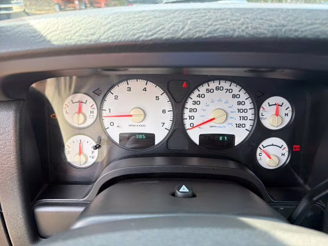 2004 Flame Red Dodge Ram 2500 SLT 4X4 Truck