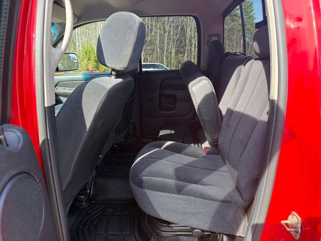 2004 Flame Red Dodge Ram 2500 SLT 4X4 Truck