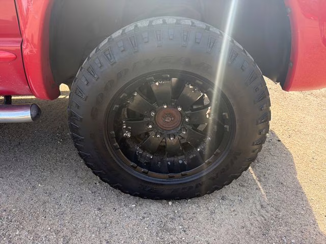 2004 Flame Red Dodge Ram 2500 SLT 4X4 Truck