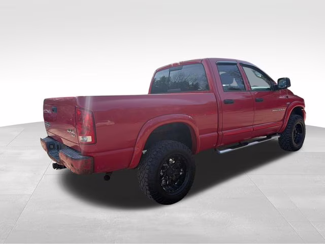 2004 Flame Red Dodge Ram 2500 SLT 4X4 Truck