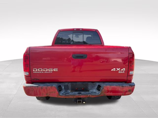 2004 Flame Red Dodge Ram 2500 SLT 4X4 Truck
