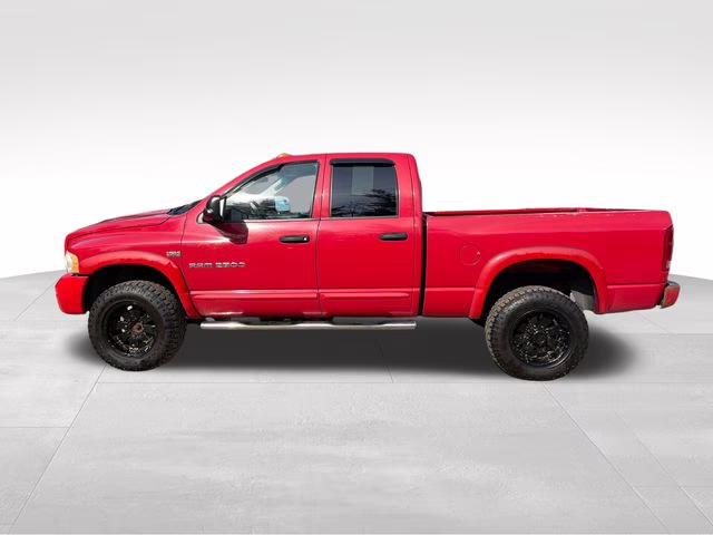 2004 Flame Red Dodge Ram 2500 SLT 4X4 Truck