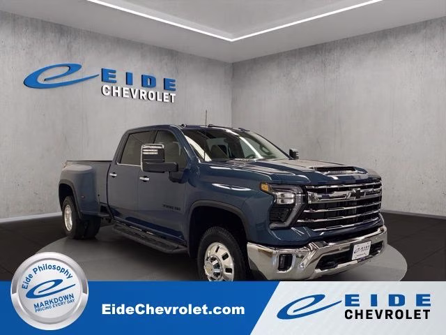 2026 Lakeshore Blue Metallic Chevrolet Silverado 3500HD LTZ 4X4 Truck