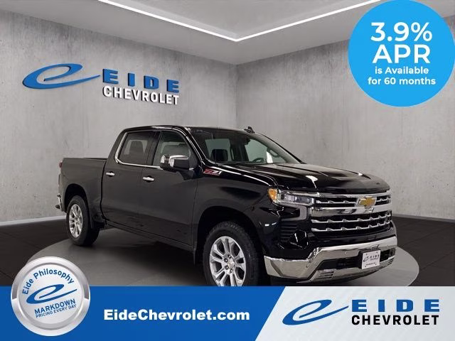 2026 Black Chevrolet Silverado 1500 LTZ 4X4 Truck