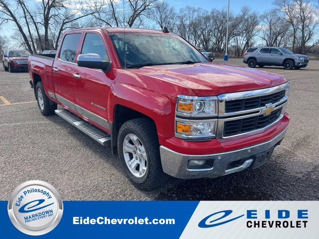 2015 Victory Red Chevrolet Silverado 1500 LTZ 4X4 Truck