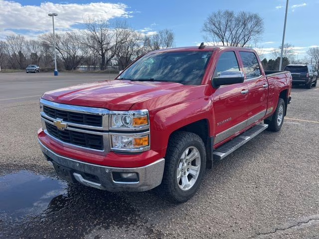 2015 Victory Red Chevrolet Silverado 1500 LTZ 4X4 Truck