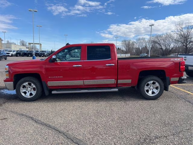2015 Victory Red Chevrolet Silverado 1500 LTZ 4X4 Truck