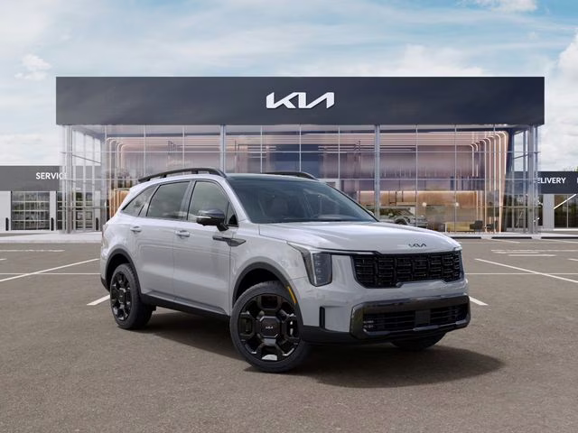 2026 Wolf Gray Kia Sorento X-Line SX AWD SUV