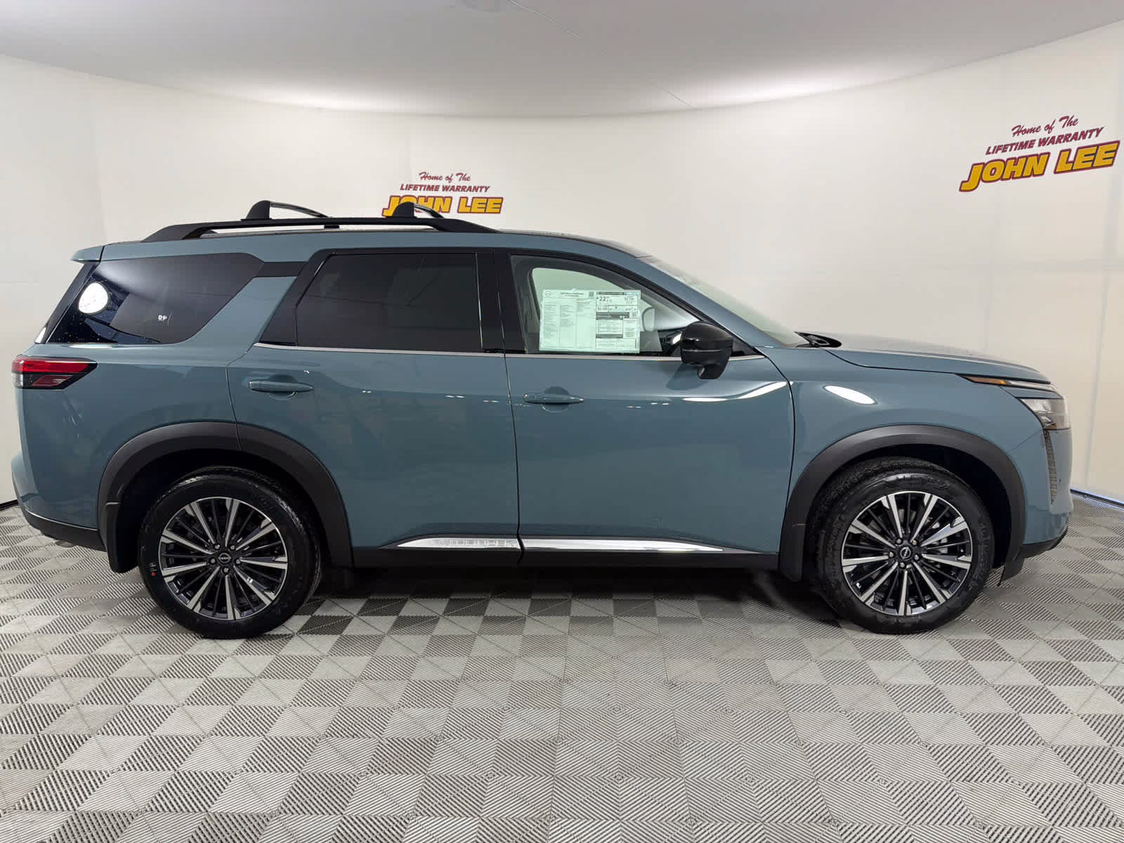 2026 Baltic Teal Nissan Pathfinder Platinum 4X4 SUV
