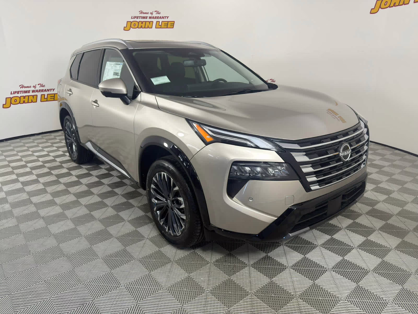 2026 Champagne Silver Metallic Nissan Rogue Platinum AWD SUV